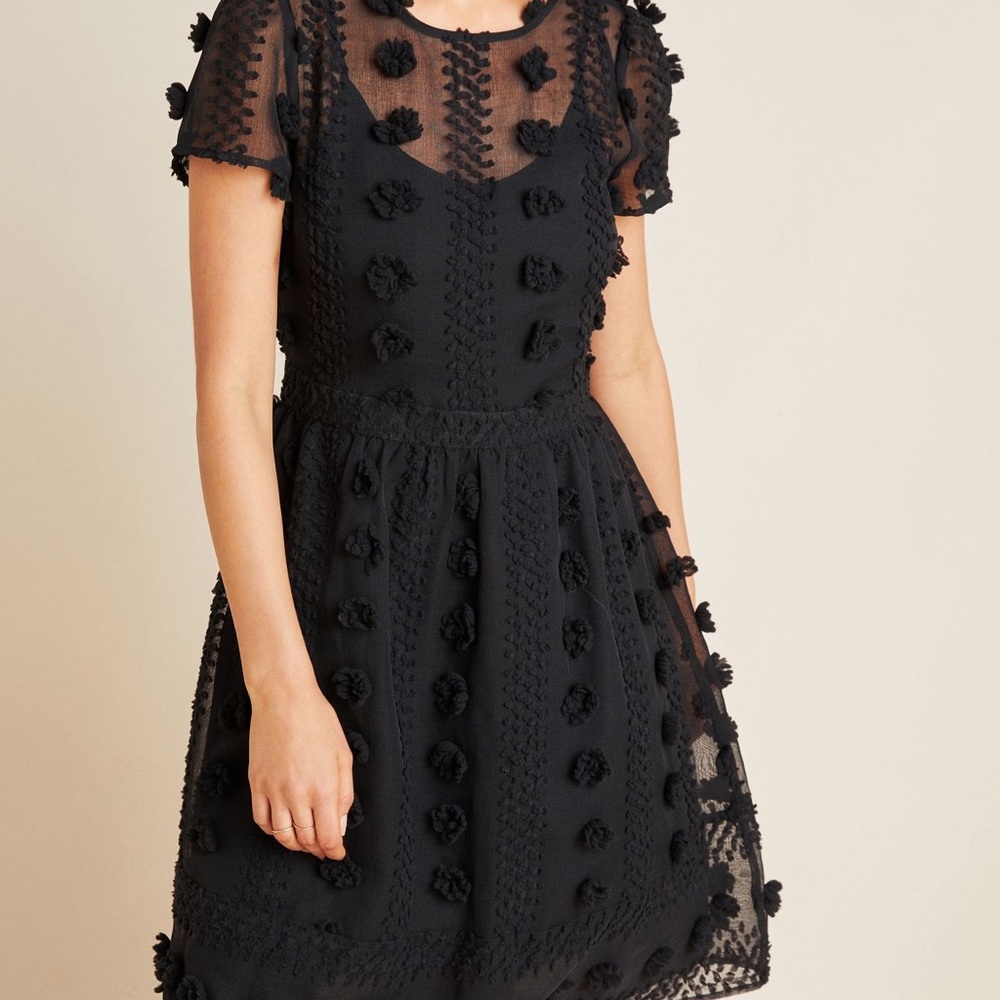 Sunday in Brooklyn/Anthropologie Bonita Textured Mini Dress (Plus)